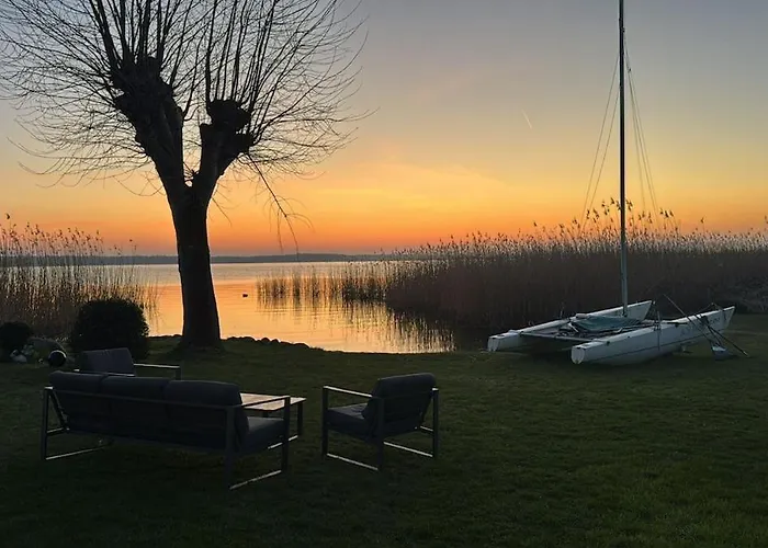 בית נופש Hafenidyll Am Peenestrom - Familienurlaub Bis 14 Personen