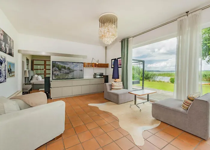 בית נופש Hafenidyll Am Peenestrom - Familienurlaub Bis 14 Personen Rankwitz