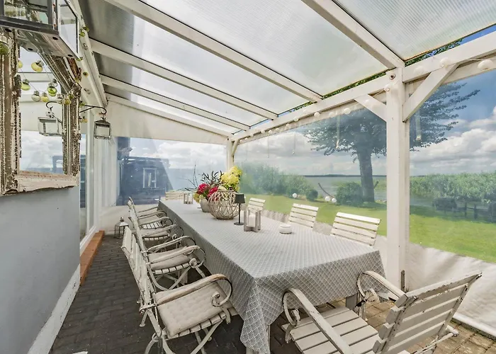 בית נופש Hafenidyll Am Peenestrom - Familienurlaub Bis 14 Personen